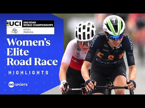 🎥 Samenvatting WK wielrennen 2025 - elite vrouwen: De race die je gezien moet hebben, om het te geloven