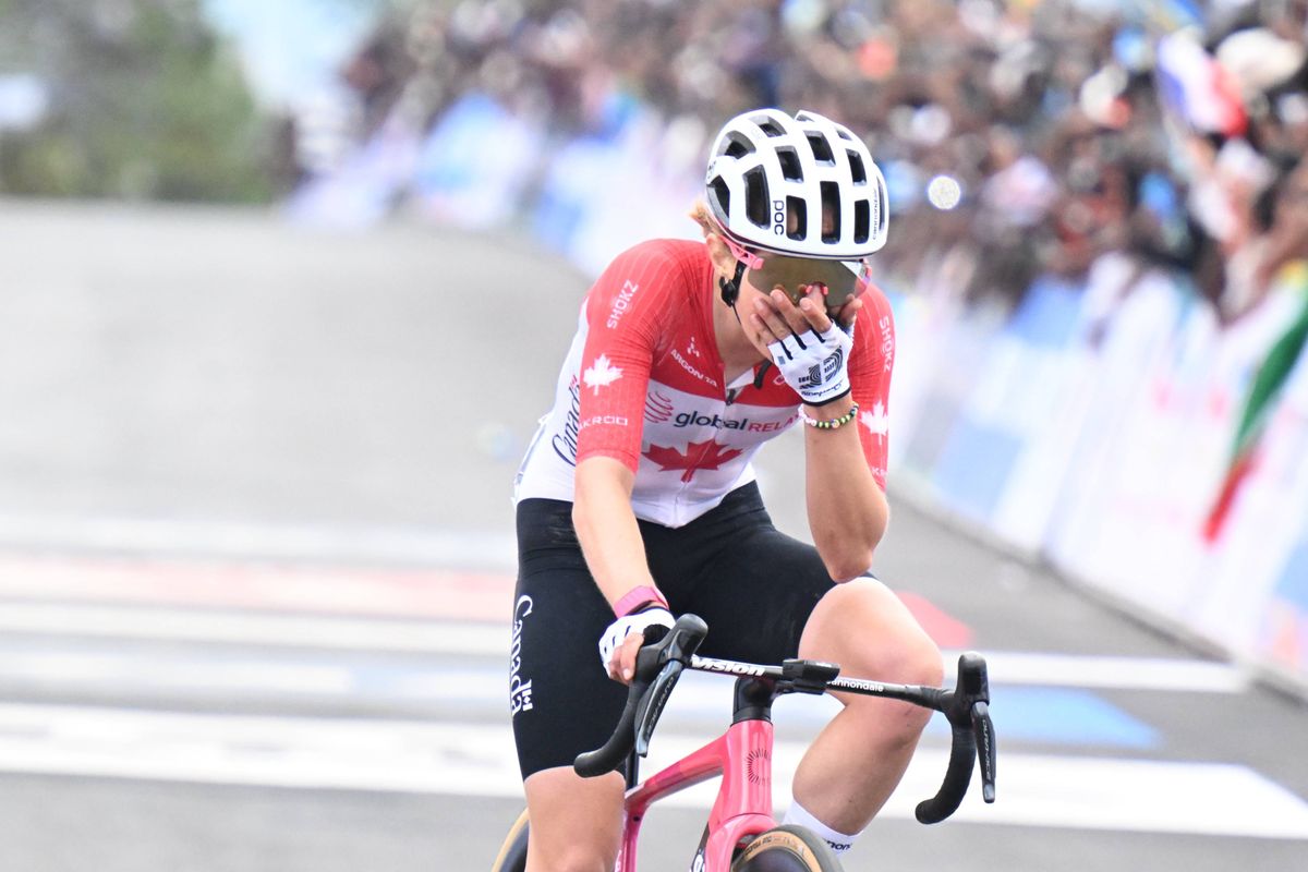 Vallieres in ongeloof nadat perfecte voorbereiding resulteert in WK-stunt: 'Heb hier zolang van gedroomd'
