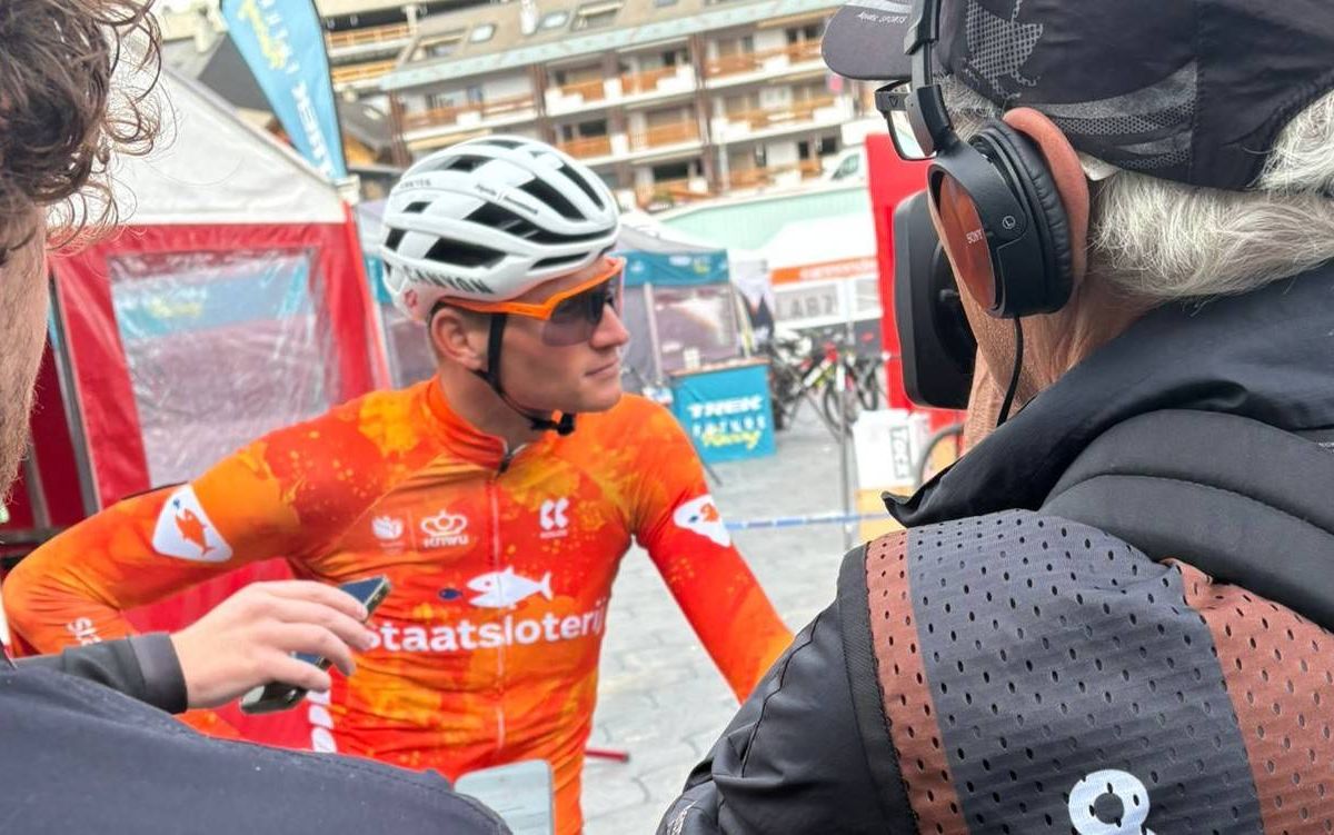 Mathieu van der Poel na kleine week rondtoeren op WK-parcours: 'Wat ik zelf niet in de hand heb, is cruciaal'