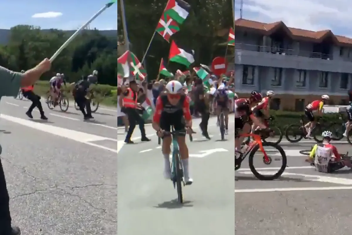 🎥 Dat er slechts één renner onderuit ging na massaal protest in de Vuelta a España, was een klein wonder