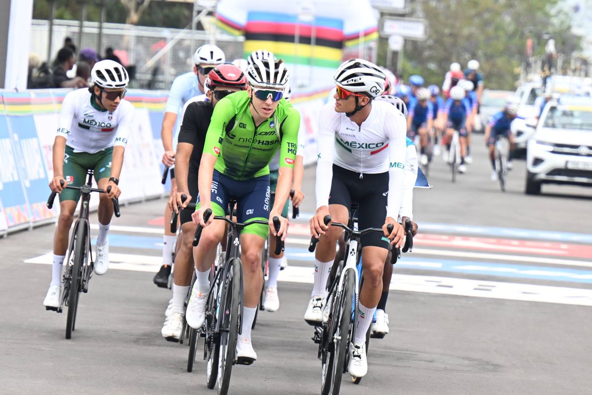 📸 Van Pogacar en Del Toro tot Evenepoel tussen de Nederlanders: de enige officiële WK-verkenning in beeld