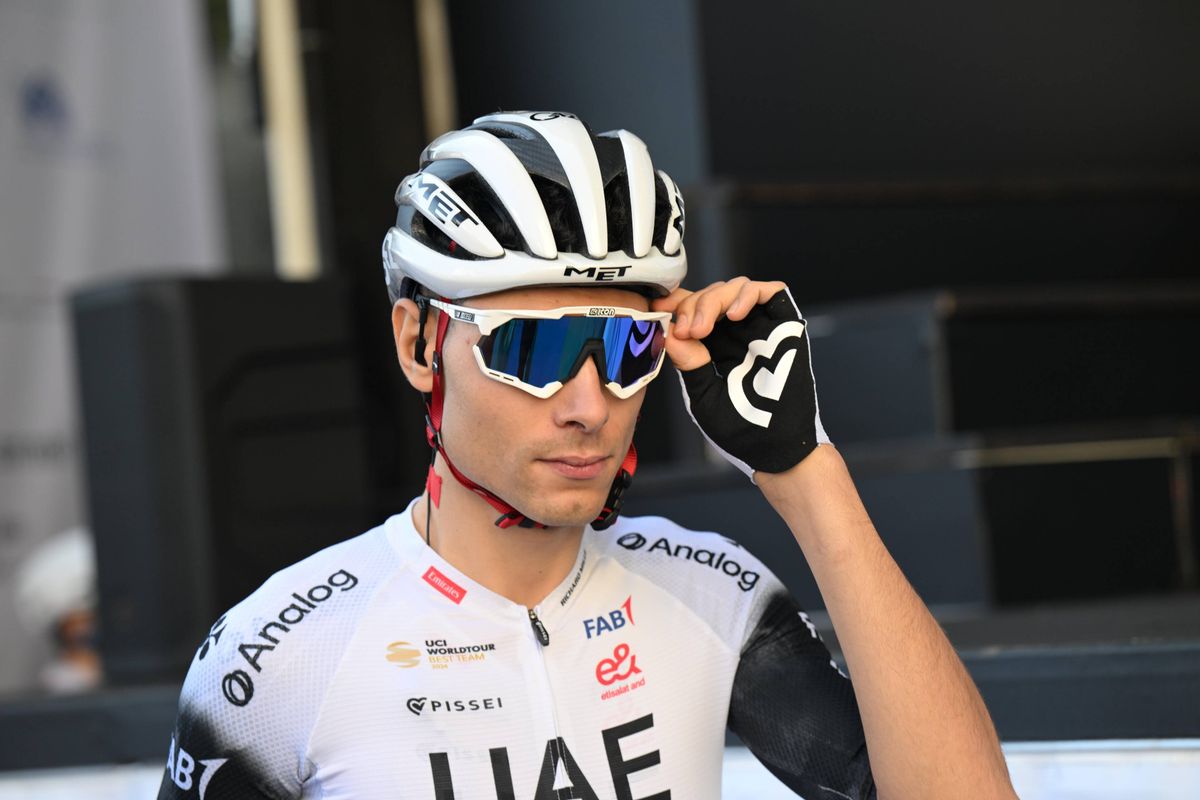 Baroncini (UAE) escaped death, but is already back on the bike two months after being in a coma