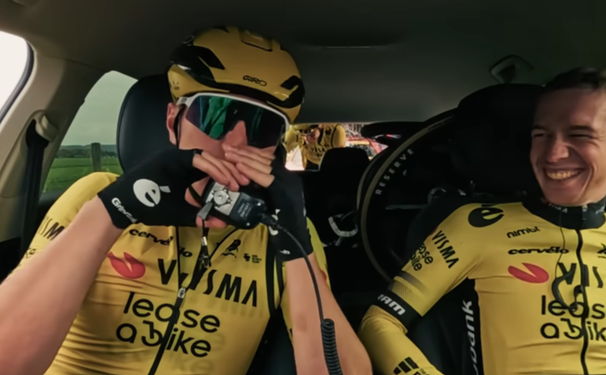 'Ploegleiders' Kooij en Lemmen en het vonnis van Plugge: eerste Tour of Holland vanuit Visma | Lease a Bike-perspectief