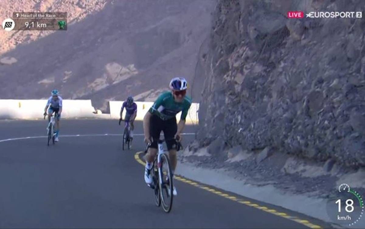 🎥 Anyone who saw Tom Pidcock dominate for Q36.5 on a 22 percent (!) climb should’ve known better back then