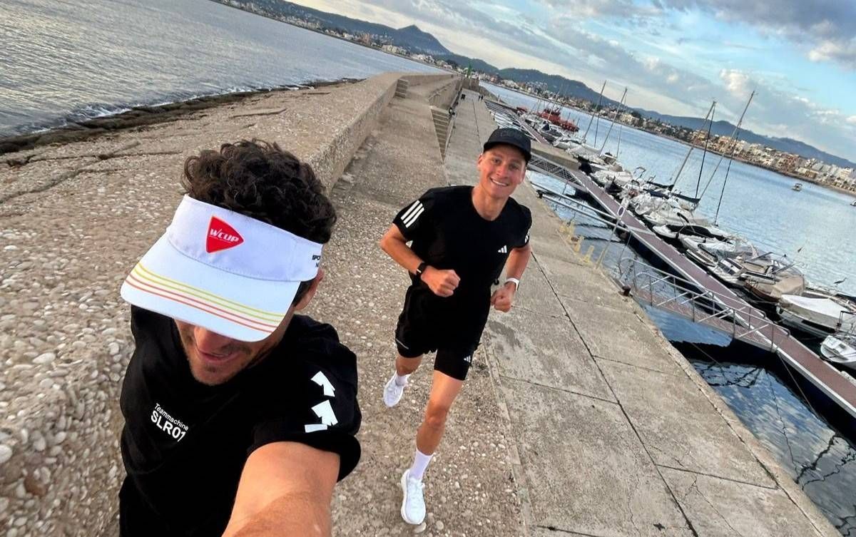 'Matje op een lengte zetten'; Van der Poel wordt op de pijnbank gelegd door Van Avermaet tijdens hardloopsessie