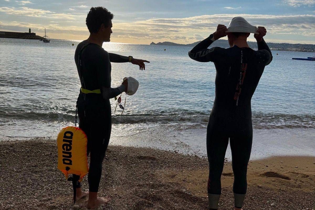 Mathieu van der Poel joins World Championships preparation of Greg Van Avermaet: 'Getting Mathieu into triathlon'