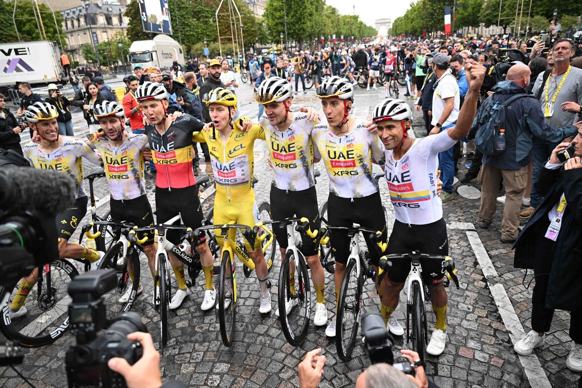 95 (or whas it 97?) wins and a new record year, but losing that one race still hurts UAE Team Emirates - XRG