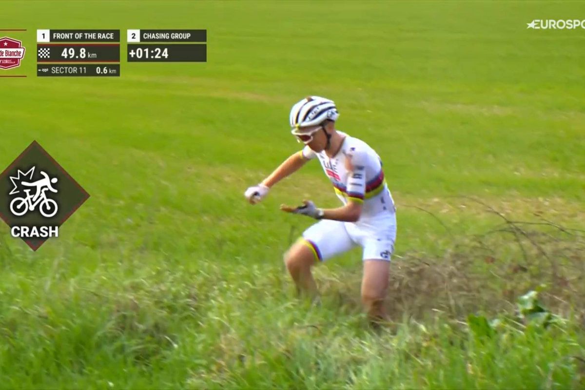 'I still clearly remember him lying on the ground, gasping for breath': Pogacar is often very lucky, but not always