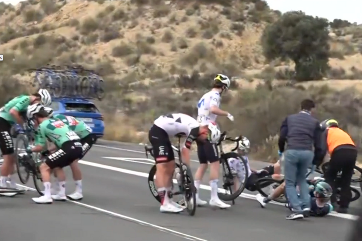 Uijtdebroeks abandons Tour of Valencia, but relief after hospital visit