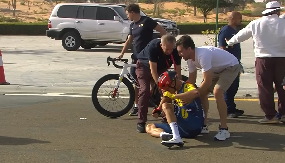 🎥 Jonathan Milan avoids fractures after UAE Tour crash, but Tuesday start still uncertain