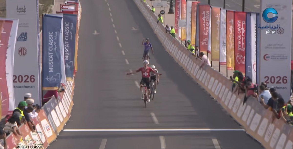 Visma | Lease a Bike see Lemmen come close, but Muscat Classic win goes to Jayco AlUla