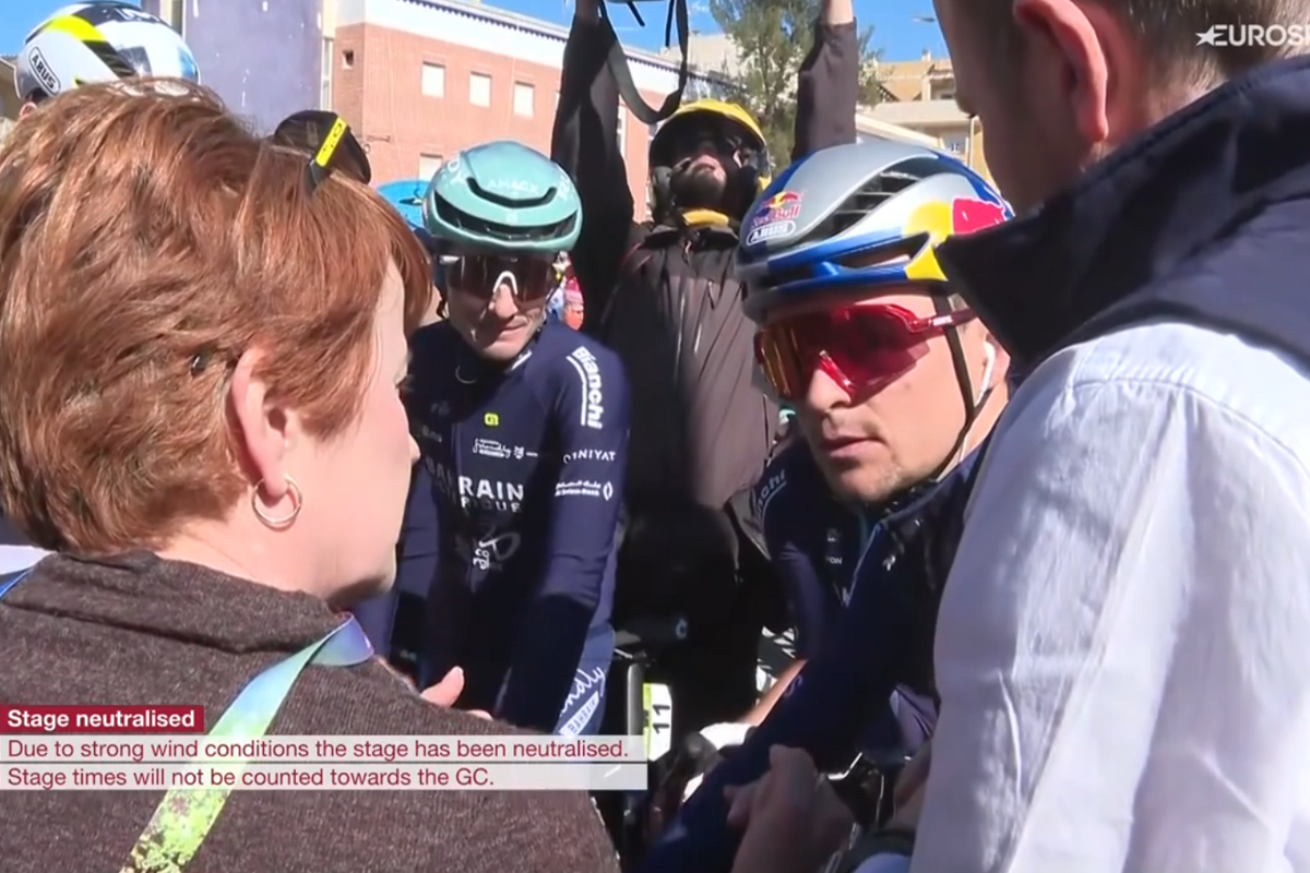 Extreme weather in France, Spain and Portugal: Vuelta a Murcia finale reduced to a 10-kilometre loop