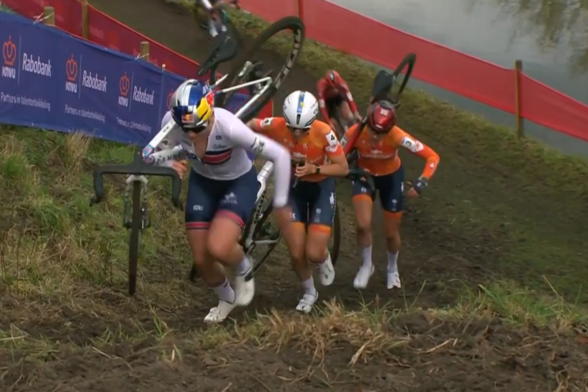 Elite debutant finishes third in the UAE Tour just five days after cyclo-cross World Championship