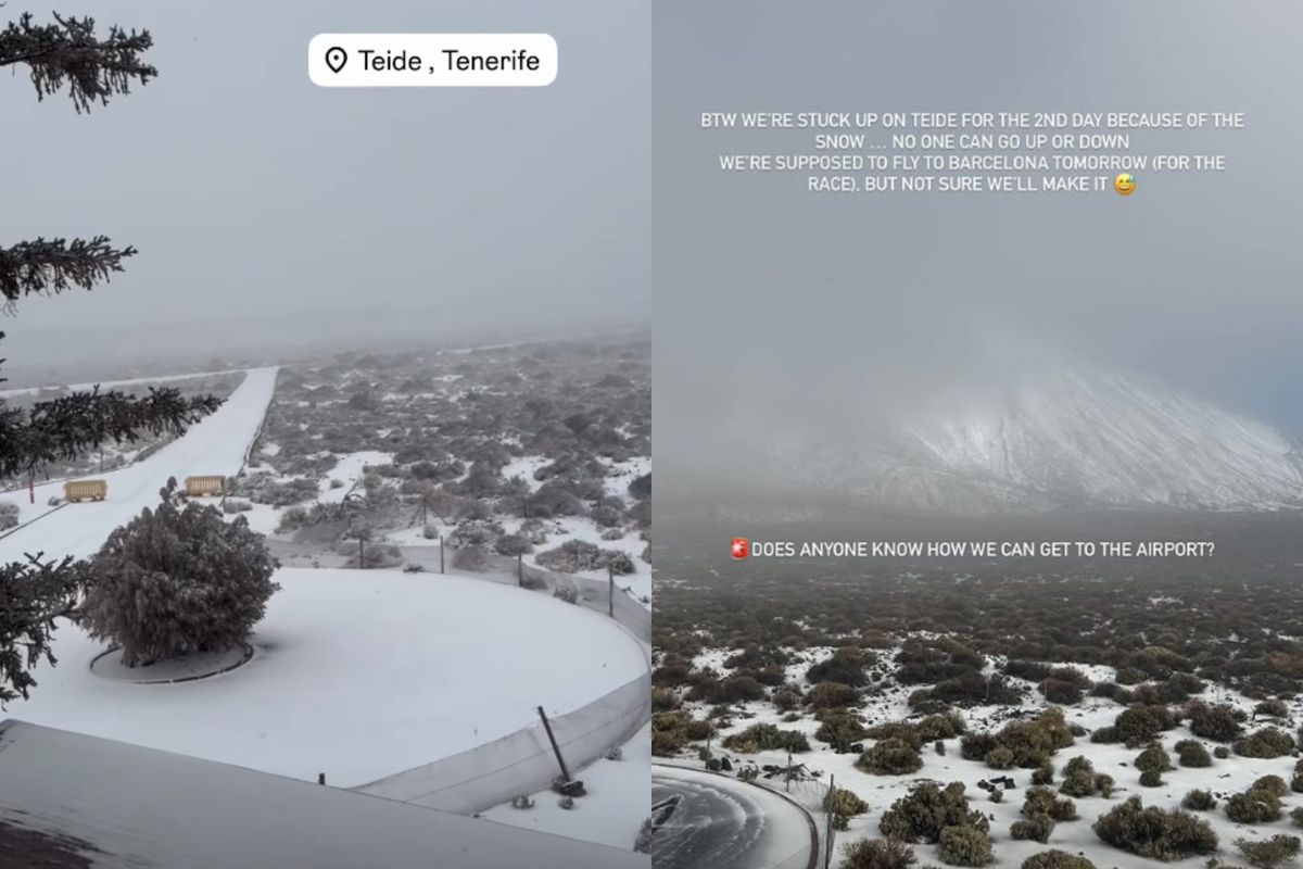 “Does anyone know a way to get to the airport?” Evenepoel stranded on Tenerife, Catalunya participation uncertain