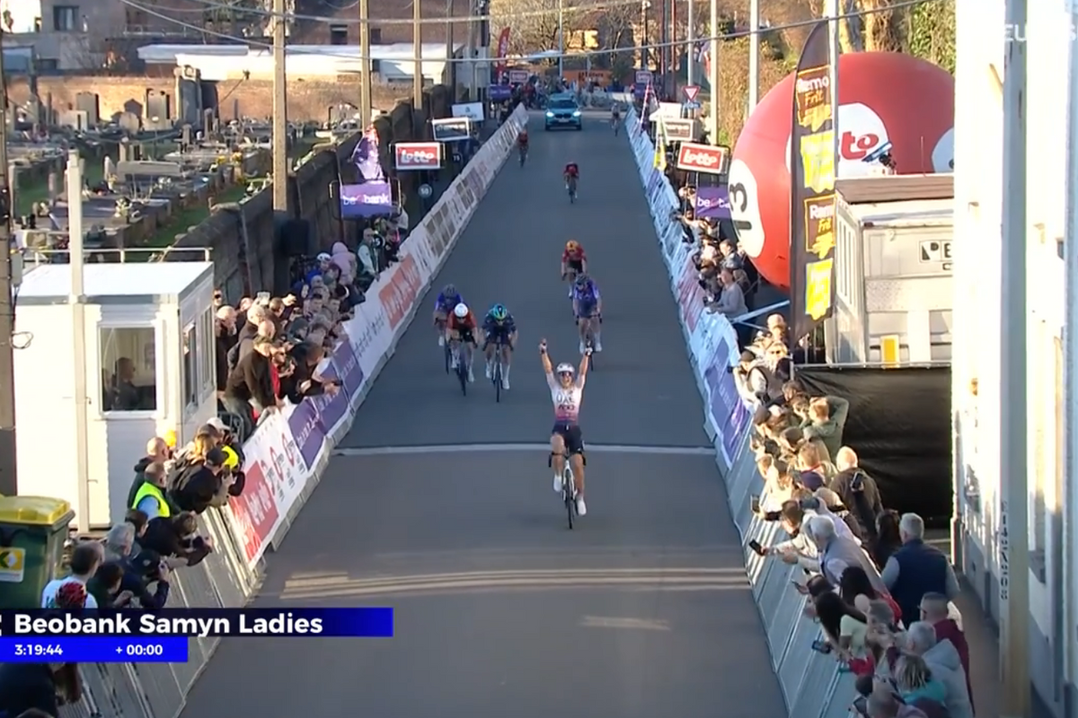 Sprinters outfoxed at Le Samyn as Irish rider Gillespie rewards brilliant UAE Team ADQ work