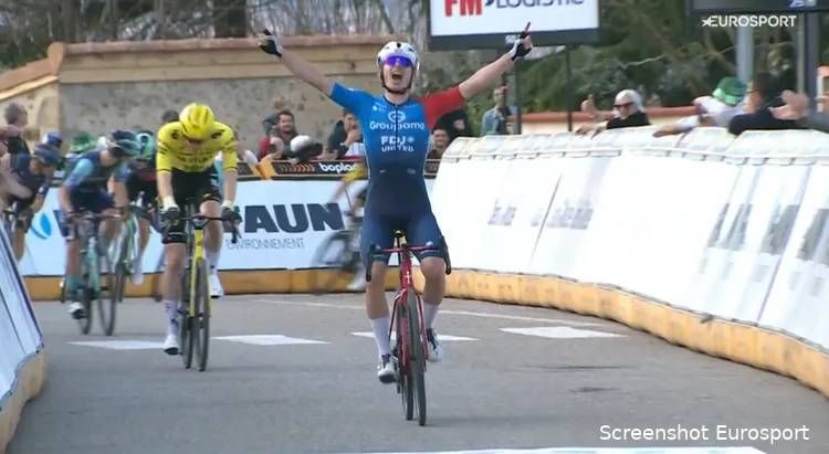 Visma | Lease a Bike left unrewarded in France as Jorgenson is beaten by Grégoire