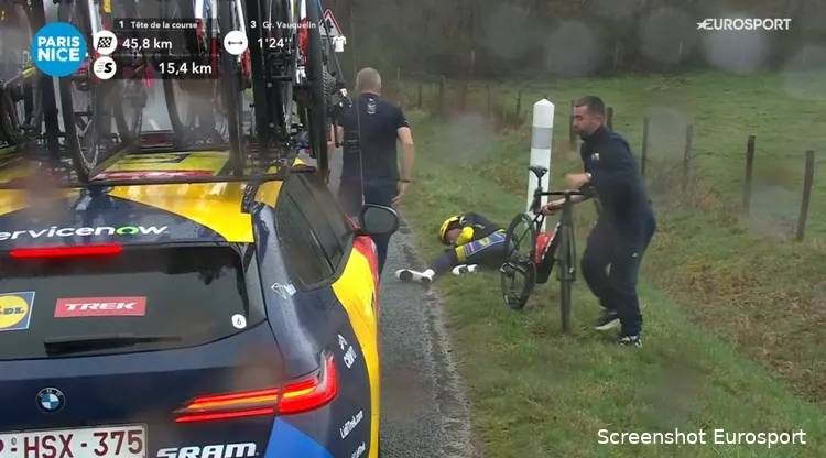 After horrific scenes, Ayuso avoids fractures – but McNulty and Hoole also forced out