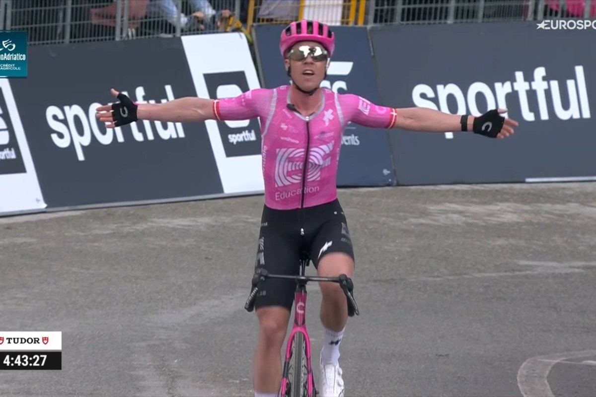 Valgren completes comeback with Tirreno stage win as Van der Poel cracks late in GC showdown