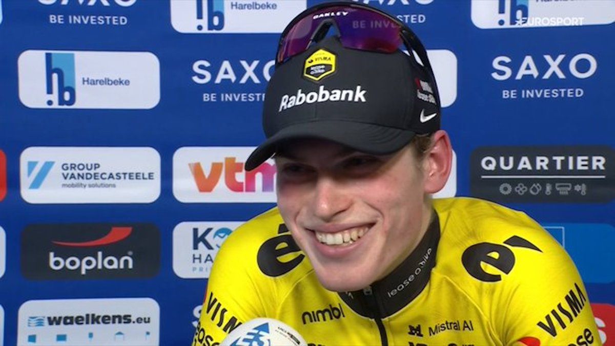 And just like that, Per Strand Hagenes suddenly finishes second behind Van der Poel in the E3: “You know the games are going to start”