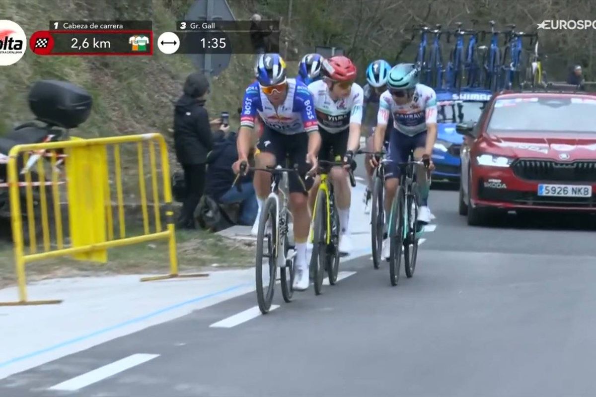 Evenepoel does huge shift, but Vingegaard produces repeat act in Catalonia