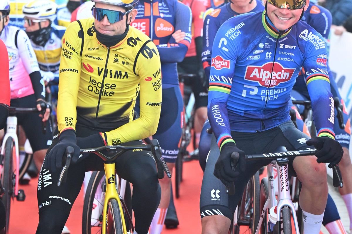 Visma | Lease a Bike see signs of progress against Van der Poel after Van Aert’s In Flanders Fields ride