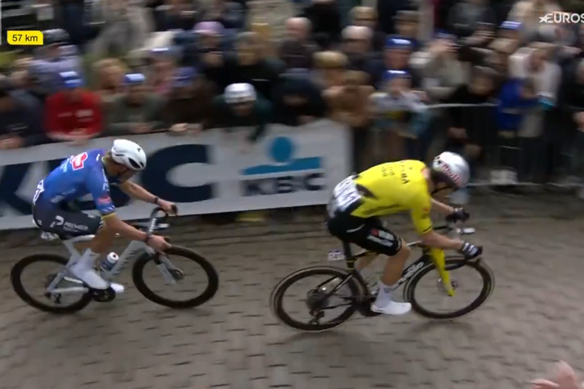 Zonneveld loved Van Aert’s gesture to Van der Poel: “A little sign of: we’re doing this together”