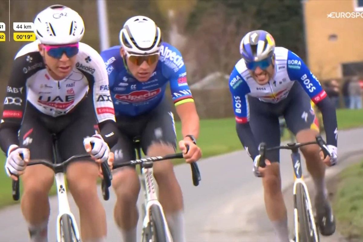 Ten Dam on Vermeersch’s unusual Omloop tactics: “Maybe he thought he was as good as Mathieu”