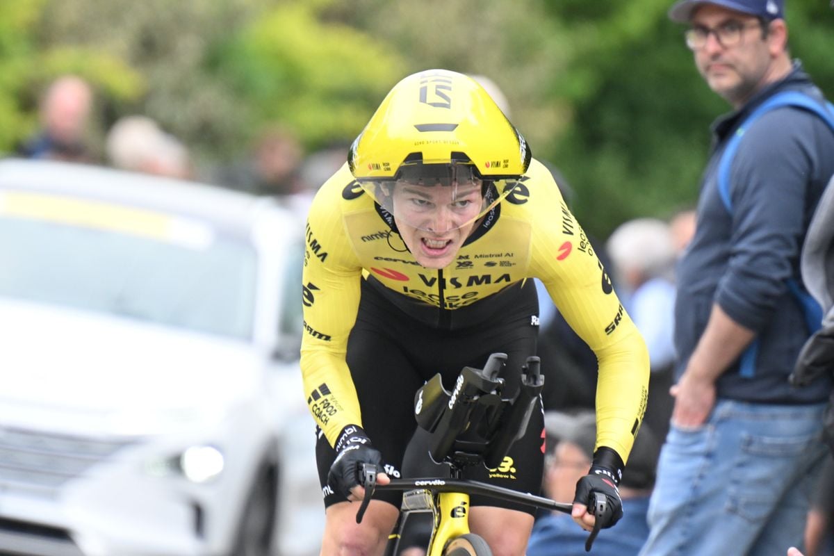 Fifth place and matching the world champion — Zingle's Romandie TT exceeds all expectations for Visma