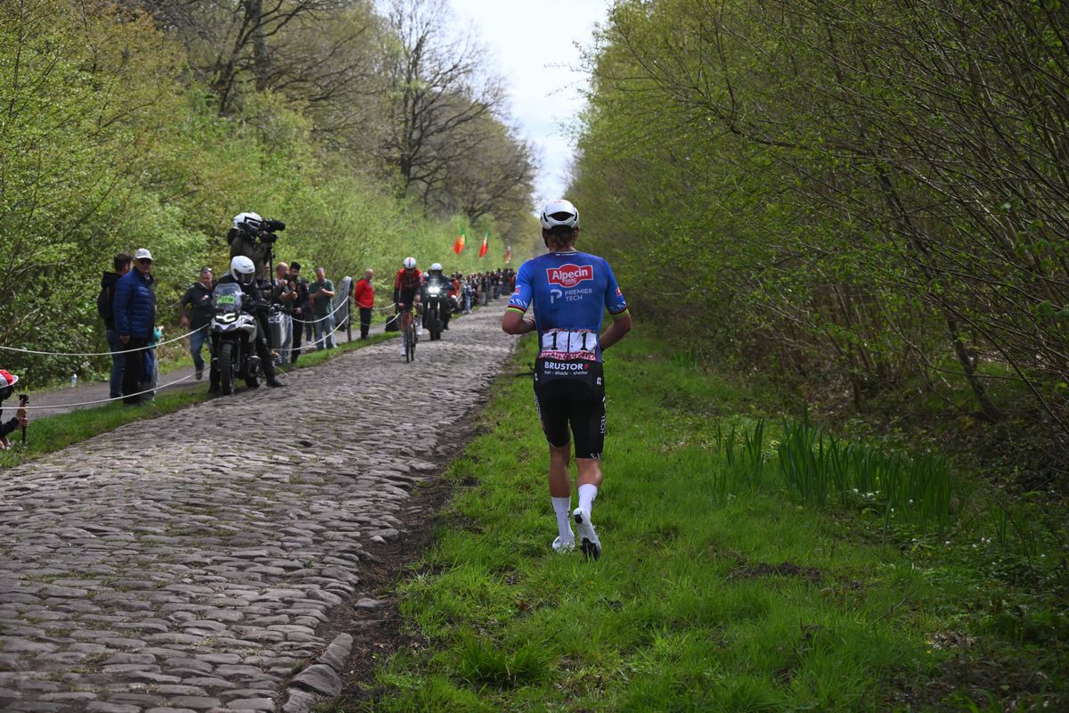 The Forest of chaos: punctures, crashes and broken bikes — everything you didn't see on the Arenberg