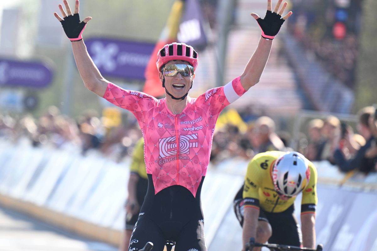 Powless enjoys talking to Van Aert, but: “We avoid the subject of Waregem”