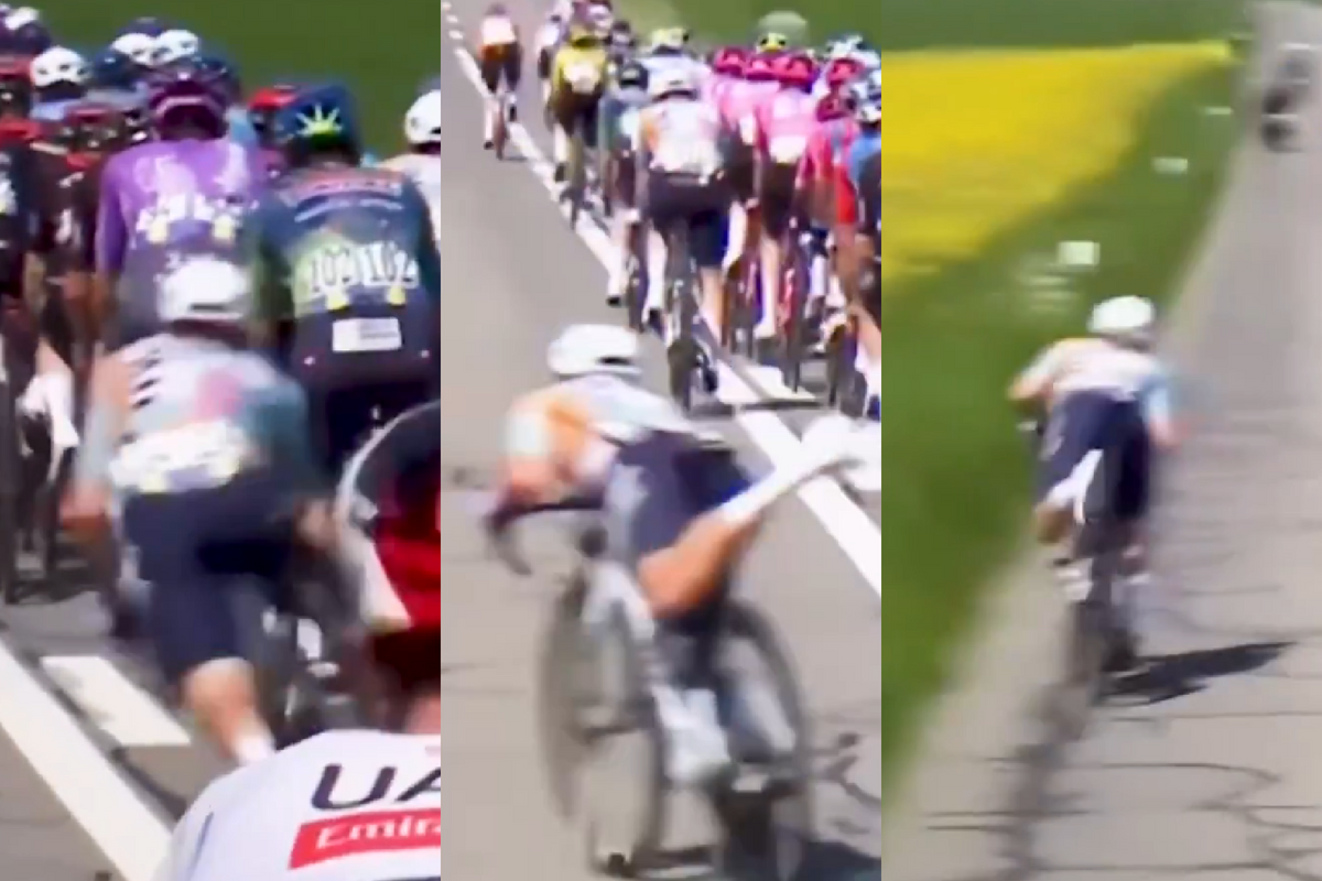 🎥 NSN laughing, but realise Raisberg escaped nasty crash with bizarre save in Romandie