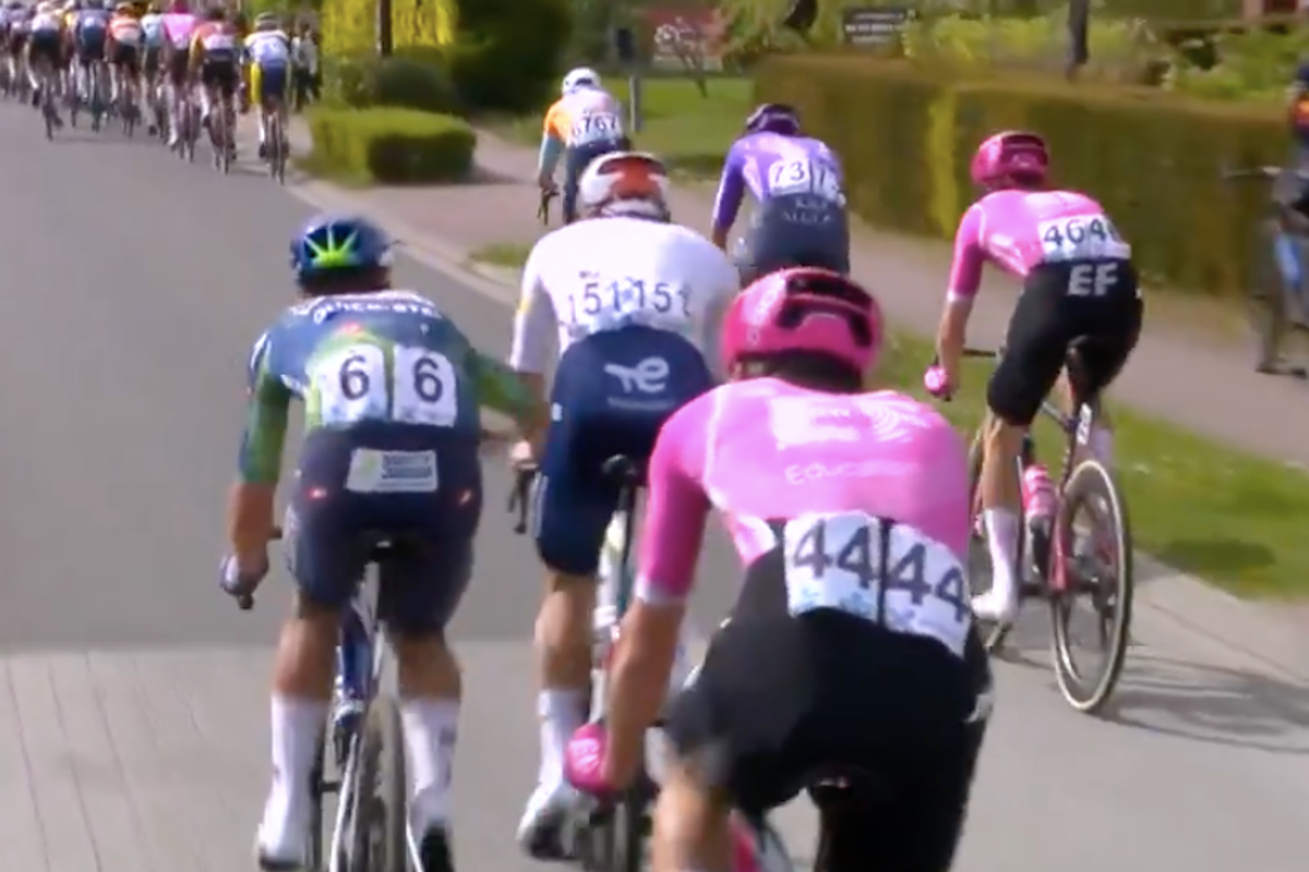 🎥 Svrček and Dujardin both shown yellow card after physical altercation in Brabantse Pijl