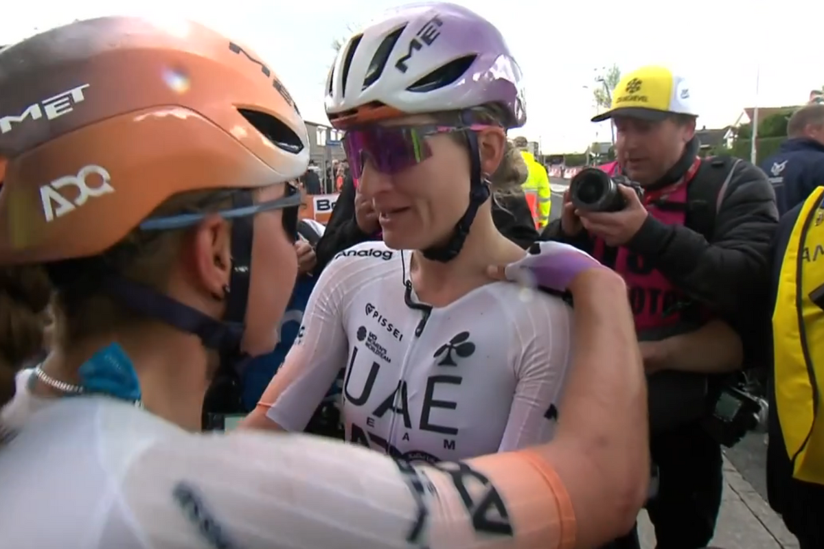 Two years ago, she only knew of the Tour de France and Pogačar. On Sunday, Paula Blasi won Amstel Gold Race