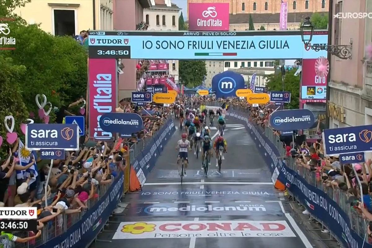 Revenge for Milan fiasco: Italian Mur de Huy insufficient to prevent a sprint in Giro d'Italia