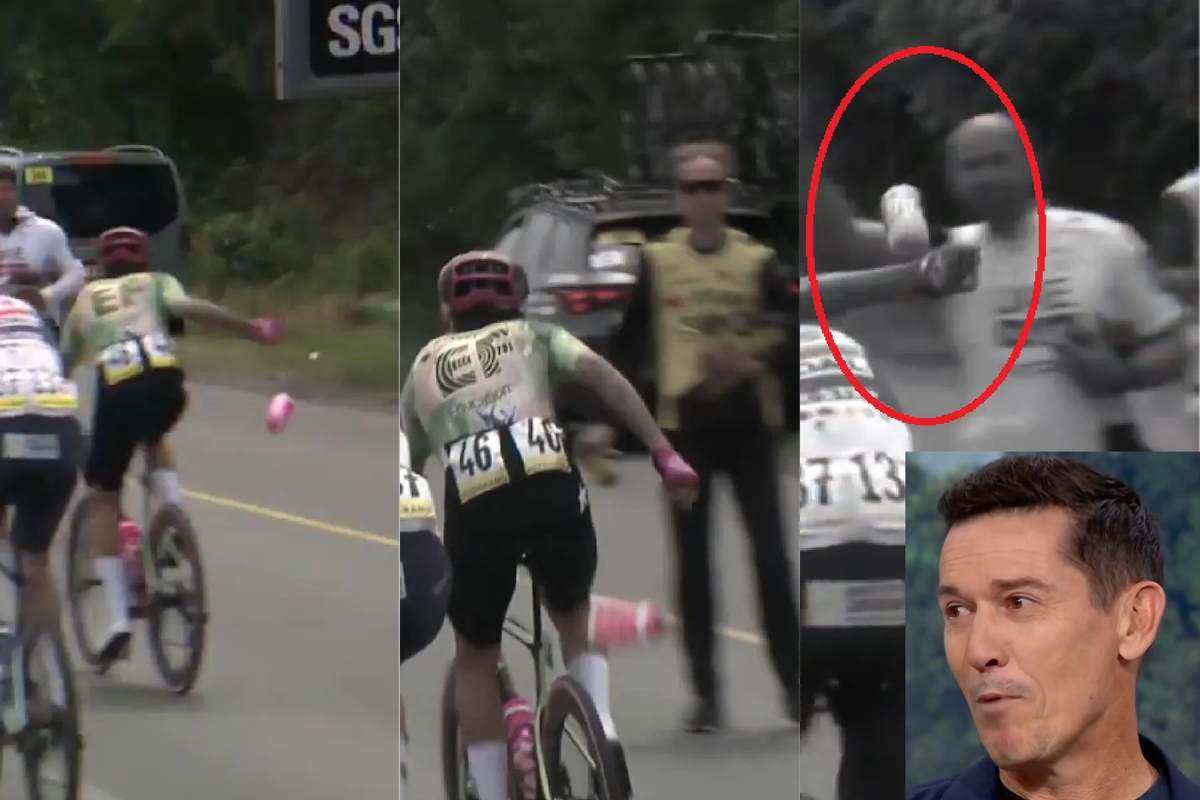 🎥 James Shaw and Robbie McEwen trade blows as bottle-gate 'feud' continues at the Giro