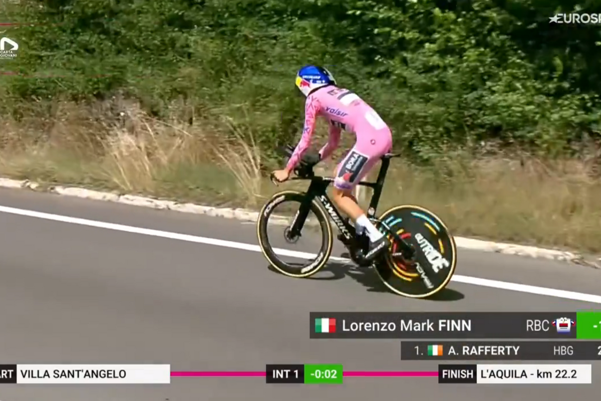 Top favoute delivers: Lorenzo Finn secures overall victory at Giro Next Gen with time trial win