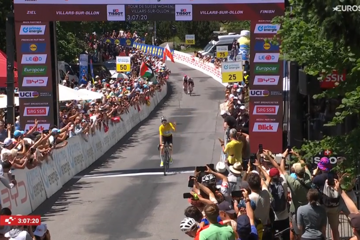 Marlen Reusser wins the final stage and the overall classification in Switzerland