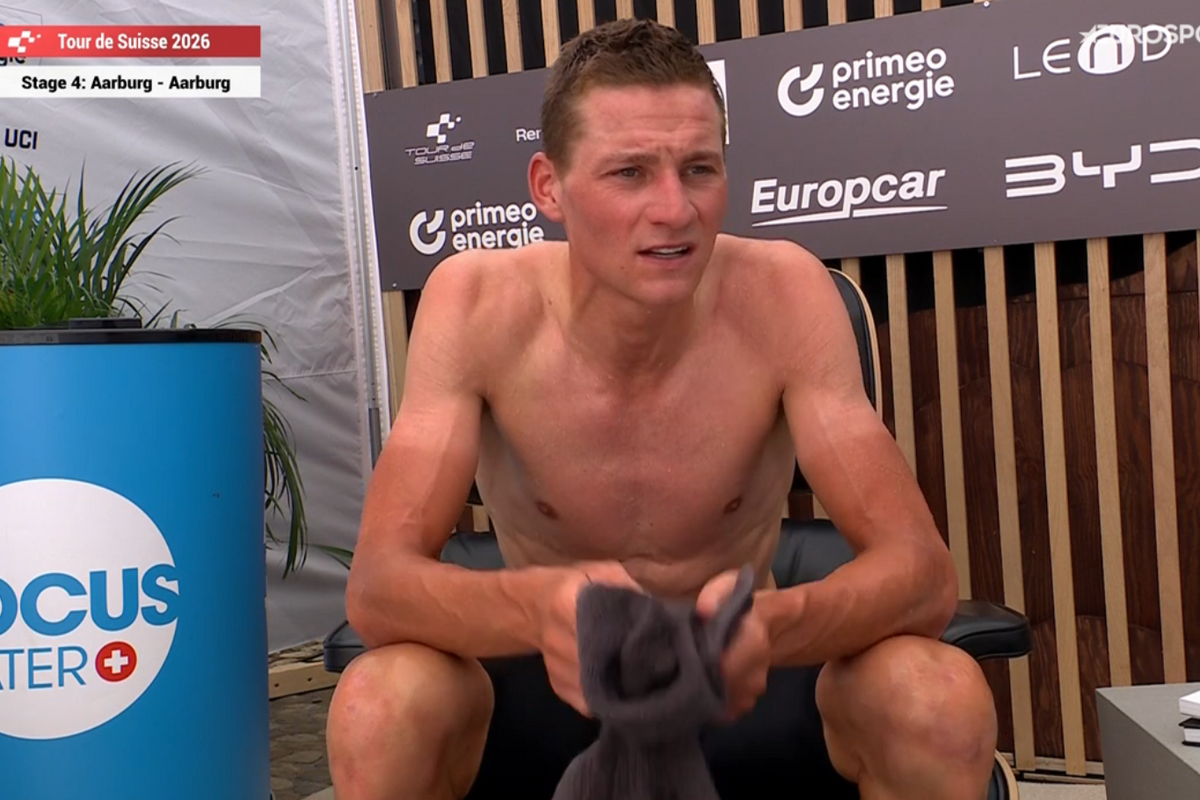 Insult to injury: Van der Poel fined by UCI after missing out on stage win