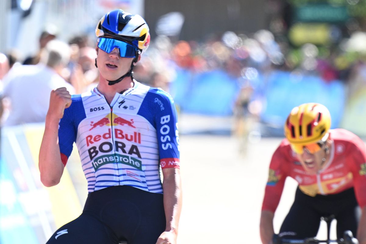Maxim Van Gils thanks French girlfriend Mathilde and Remco Evenepoel after four-month recovery and deserved reward