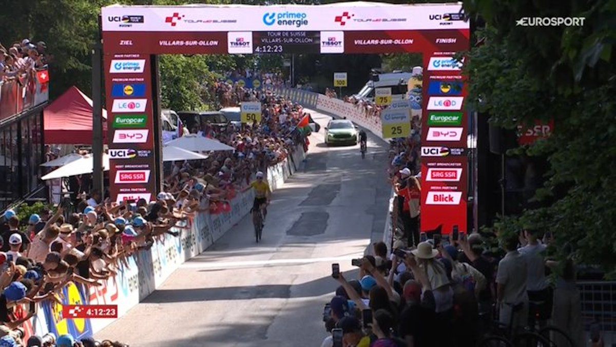 Timed to perfection: heroic Pogacar adds one final flourish at Tour de Suisse closing stage