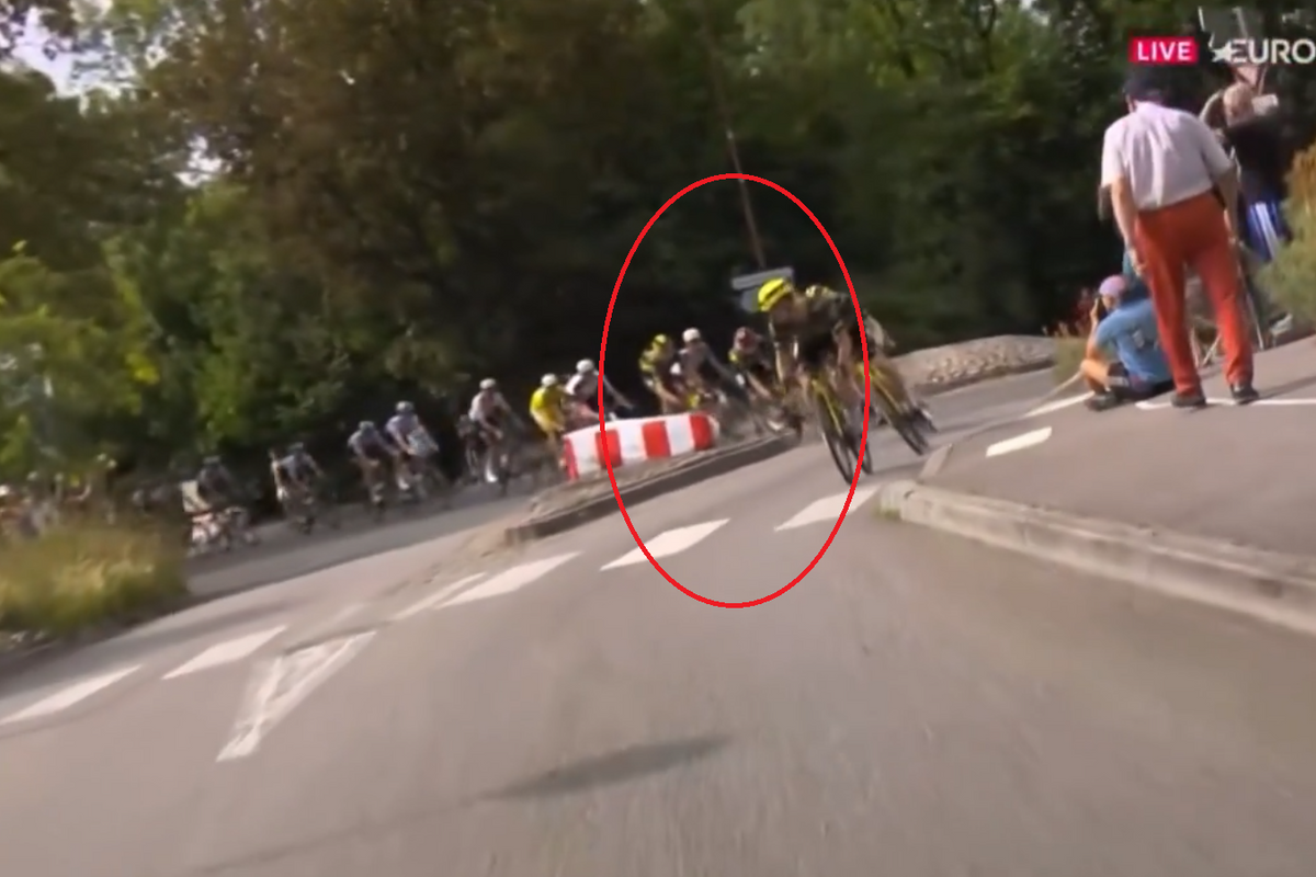 Plugge points to reason for Vingegaard's crash: 'Because of that, we have now lost the number 2 of the Tour de France'