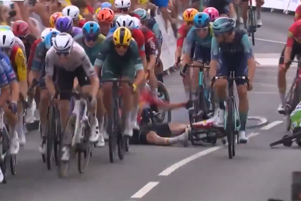 'Scapegoat' in major Tour de France crash faces response from organisers