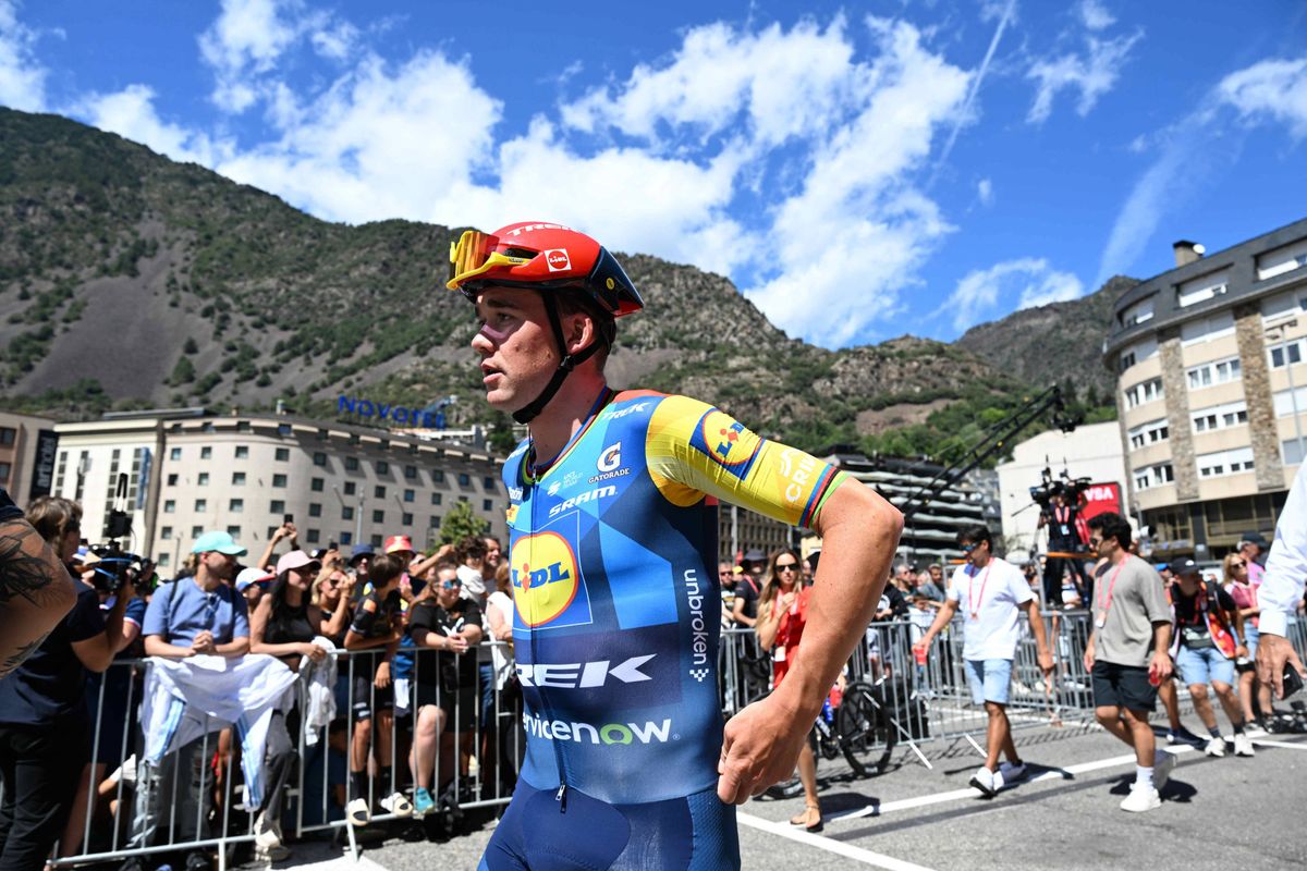 Mads Pedersen was the favourite for stage 5 of the Vuelta a España, but finished 10 minutes behind: 'It didn’t work out there'