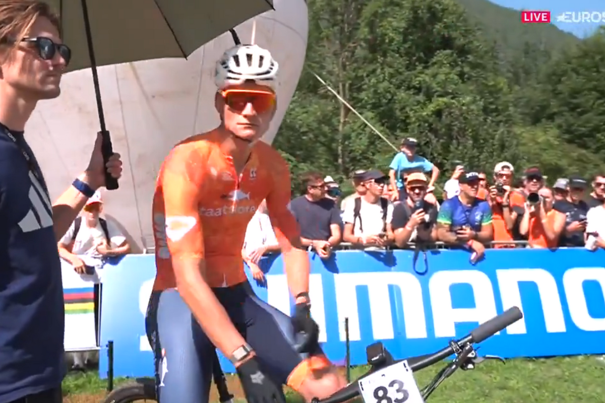 Mathieu van der Poel totally bummed after the Mountain Bike World Championships: ‘I still don’t have an explanation for that’