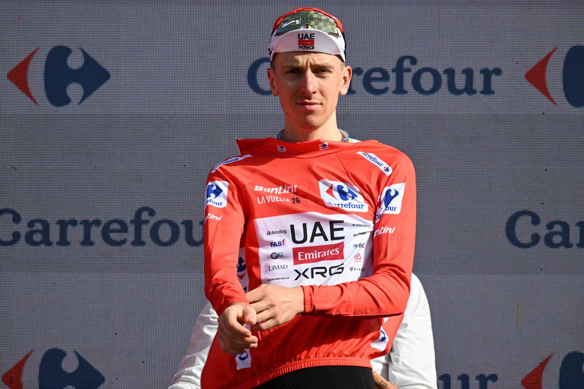 Tadej Pogačar responds to suggestions that he was frustrated in the Vuelta: 'Happy or not happy, the day is over'