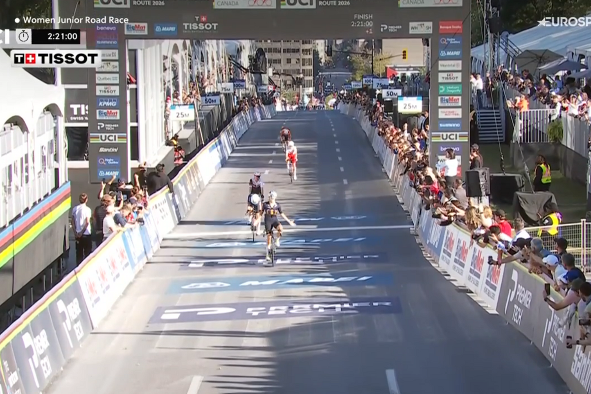 Another World Championship title goes to Spain as Neira wins the Junior women’s road race