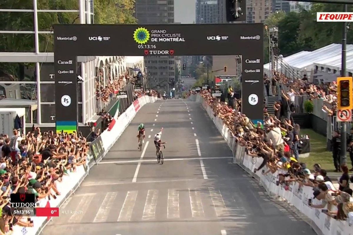 Isaac del Toro powers past Paul Seixas to victory on World Championship course in Montreal, Remco Evenepoel unable to follow