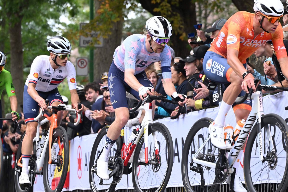 Oscar Onley on his day in the break with Van der Poel, Van Aert & Simmons: "I still have to figure that out"