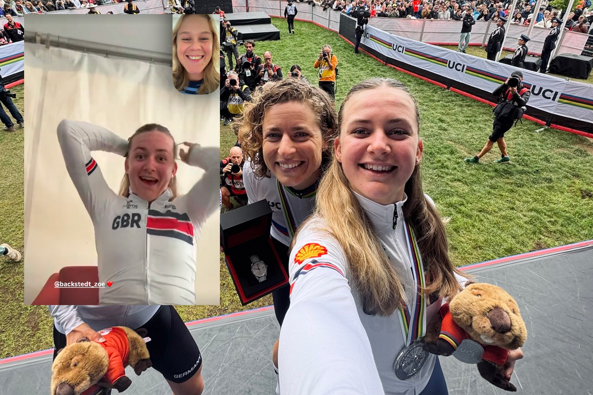 Silver medalist Zoe Bäckstedt proves she belongs with the Eilte Women at the World Championships: 'Okay, maybe it’s possible'