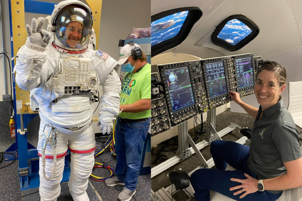 Swapping skinsuits for space suits: American cyclist is named as NASA astronaut